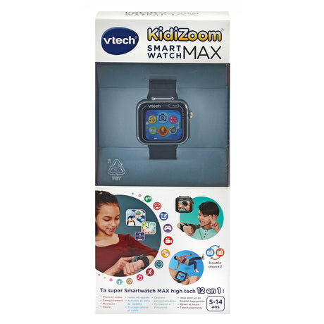 VTECH - KIDIZOOM SMARTWATCH MAX NOIRE - Noir