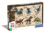 CLEMENTONI Puzzle104 pieces Jurassic World