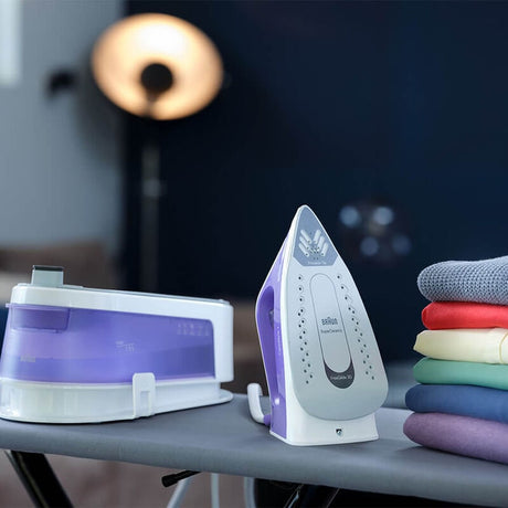 Centrale vapeur CareStyle 1 - BRAUN - IS1014VI - 6 bar - 1,5 L - Violet / Blanc