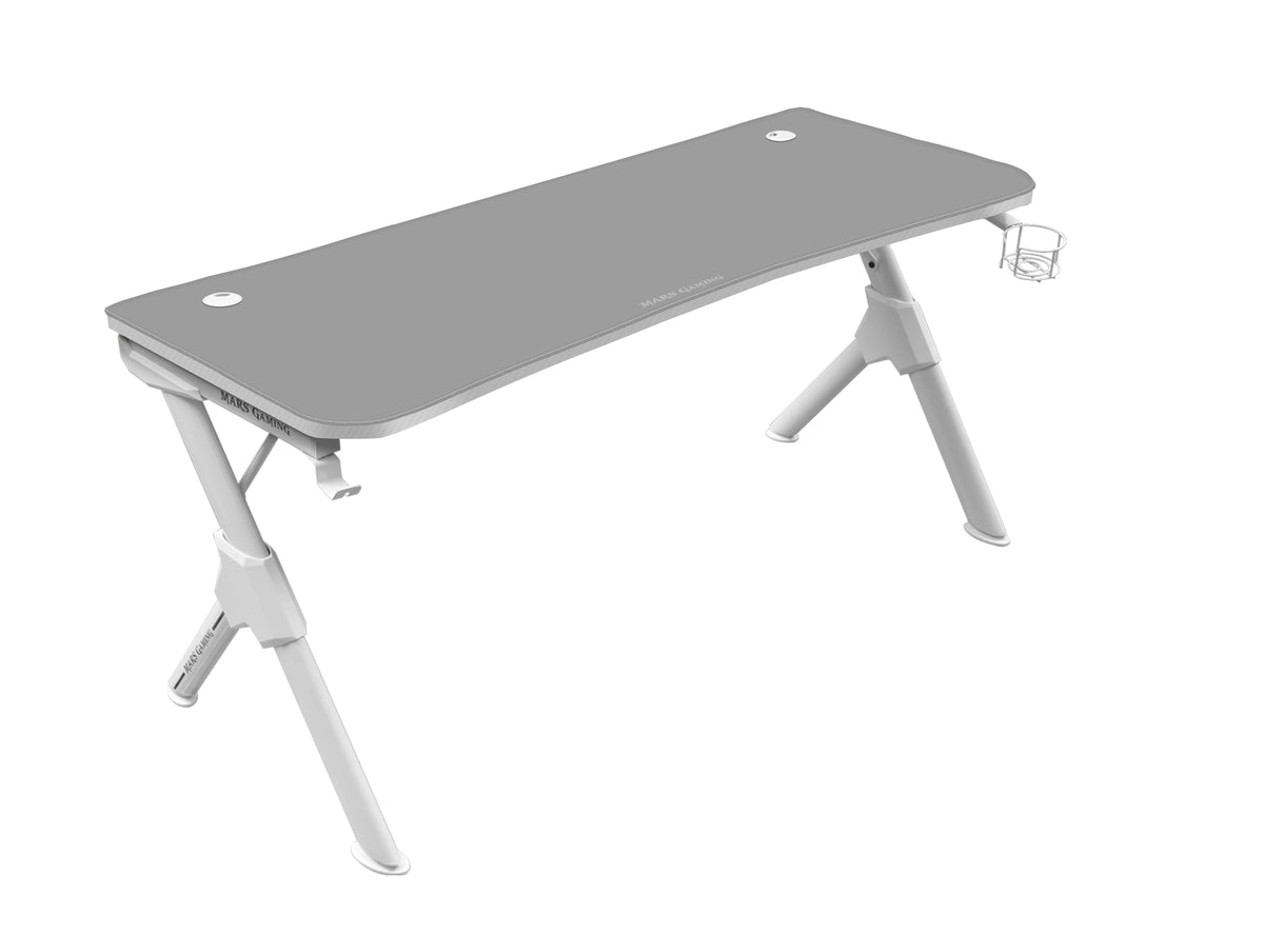 Bureau Gamer Mars Gaming MGD140 (Blanc)