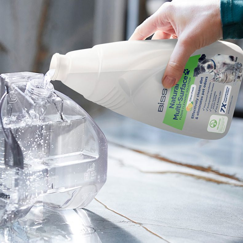 Nettoyant pour sols avec formule Naturelle - BISSELL - B3122 Crosswave - 1L, Spécial Animaux, Nettoyage Multi-Surfaces