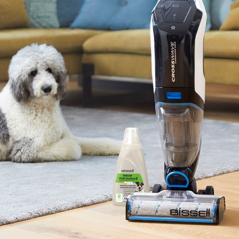 Nettoyant pour sols avec formule Naturelle - BISSELL - B3122 Crosswave - 1L, Spécial Animaux, Nettoyage Multi-Surfaces