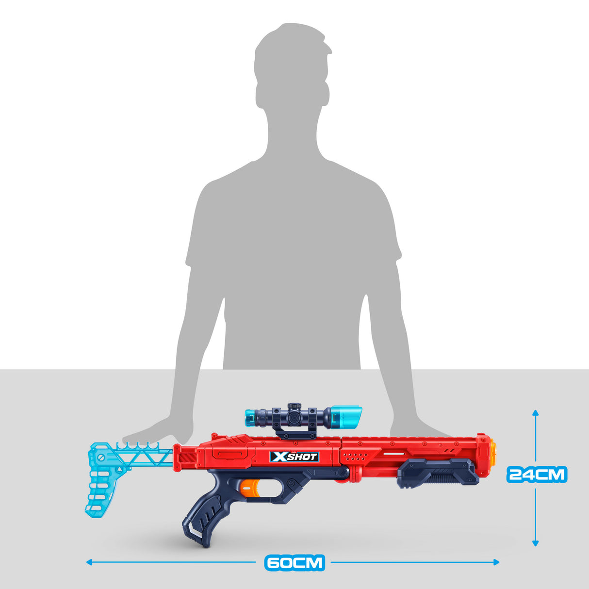Fusil Xshot Excel hawk eye