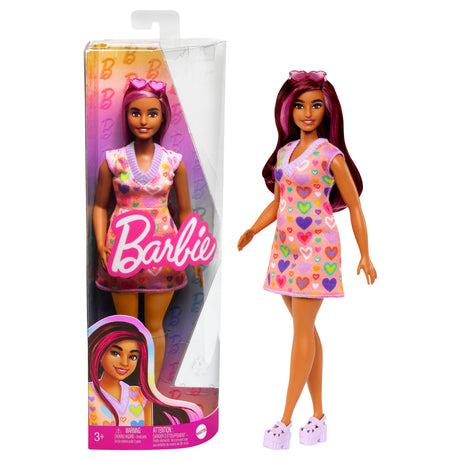 Fashionista - Poupée robe violet et blanc - des 3 ans - FBR37
