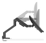 Support écran é fixer BenQ Ergo Arm - 45" (20kg max) (Noir)