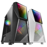 Boitier Moyen Tour ATX Mars Gaming MC777 RGB avec panneau vitré (Noir)