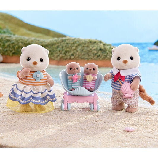 La famille Loutre de mer - Sylvanian Families - 5803