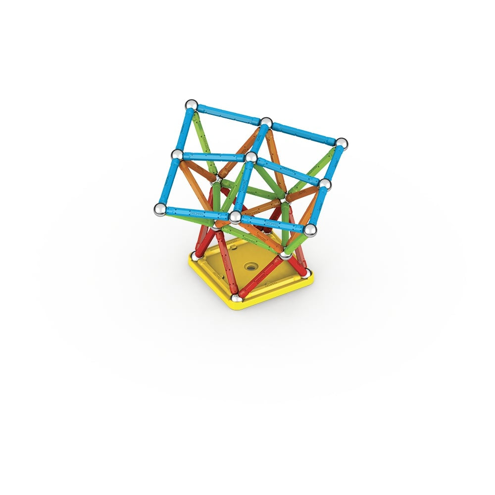 Jeu de construction magnétique - GEOMAG - Supercolor - 93 pieces - Magnétique - Des 3 ans