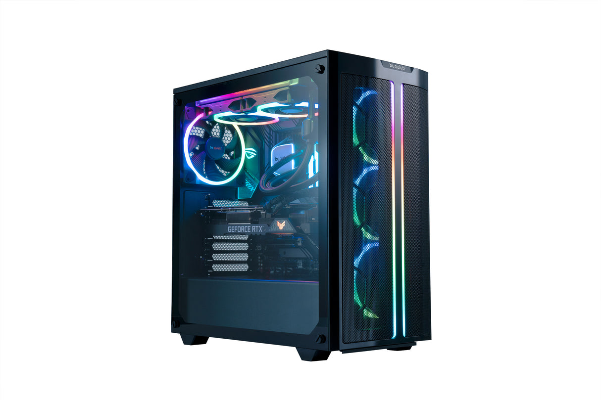 Ventilateur de boitier be quiet! Light Wings High Speed RGB - 12cm (Noir)