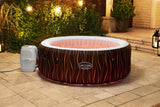 Spa gonflable BESTWAY - Lay-Z-Spa Hollywood - 196 x 66 cm - 4 a 6 places - Rond (Couverture, cartouche, diffuseur, LED...)