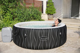 Spa gonflable BESTWAY - Lay-Z-Spa Hollywood - 196 x 66 cm - 4 a 6 places - Rond (Couverture, cartouche, diffuseur, LED...)