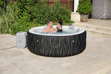 Spa gonflable BESTWAY - Lay-Z-Spa Hollywood - 196 x 66 cm - 4 a 6 places - Rond (Couverture, cartouche, diffuseur, LED...)