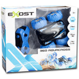 Voiture télécommandée amphibie EXOST 360 AQUACROSS - Tout terrain - Batterie rechargeable USB - Des 5 ans
