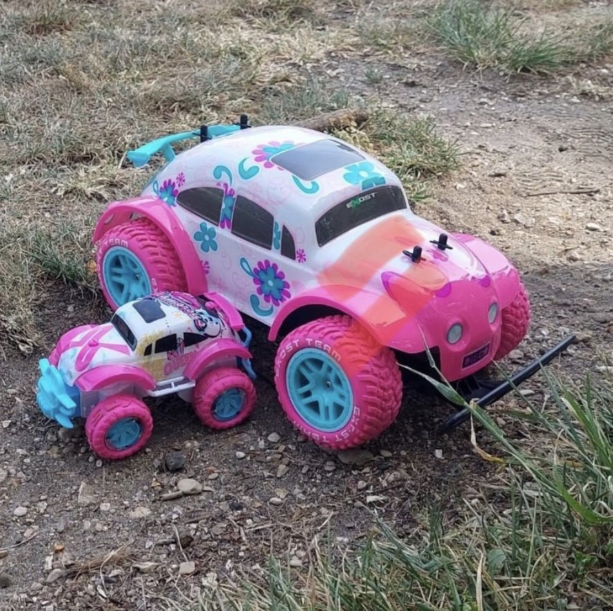 Voiture télécommandée tout-terrain rose EXOST MINI PIXIE - Format mini 14 cm - Des 5 ans