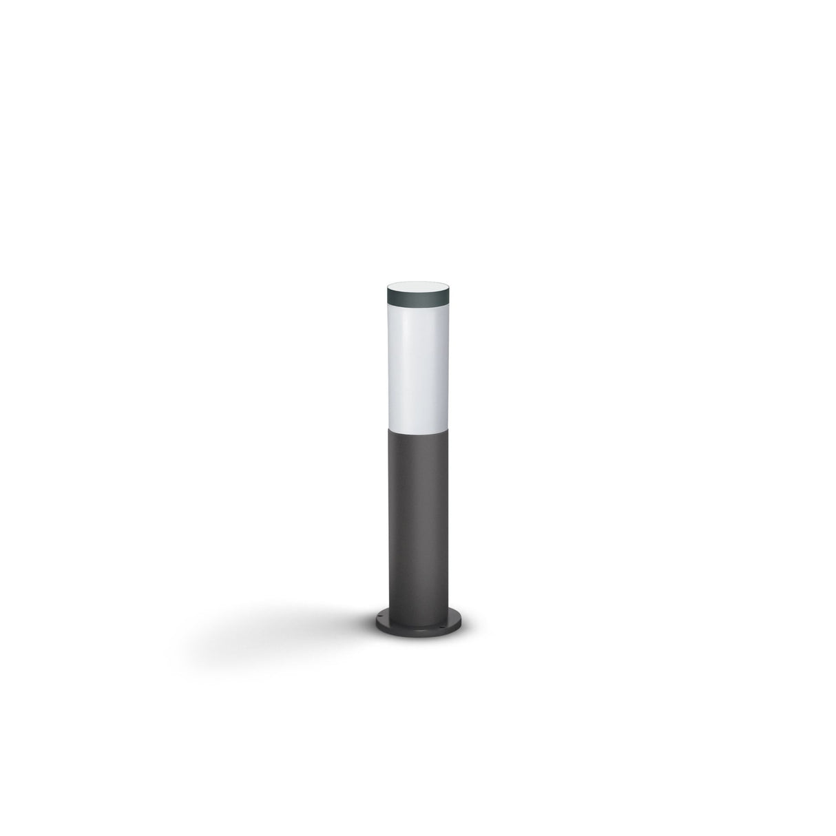 Lampadaire extérieur sur poteau - UTRECHT - Poteau anthracite - 1x20 W - Haute tension