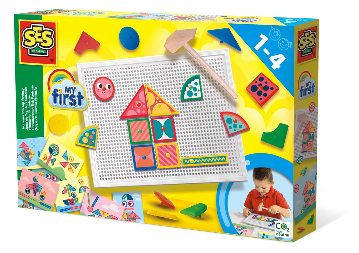 SES CREATIVE - My first - Jeux de Tap Tap fantaisie pour enfant de 12 mois et plus