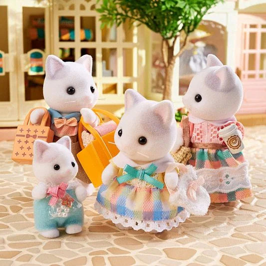 SYLVANIAN FAMILIES 5738 - La famille Chat Latté