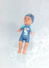 Poupon - BABY BORN -  Ma premiere nage - Poupée garçon 30 cm - Tenue non détachable et bonnet - Jouet de bain - Des 1 an