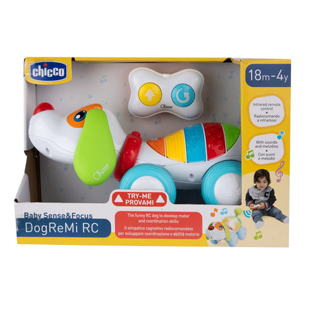 Jouet a tirer - Chicco - Chien Dog Ré Mi - Blanc - 18 mois - Intérieur