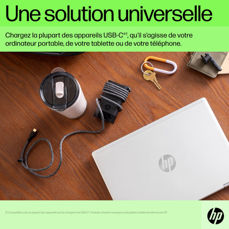Chargeur pour ordinateur portable HP USB-C 65 W