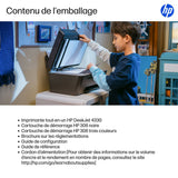 Imprimante tout-en-un HP DeskJet 4330 jet d'encre couleur - 3 mois d'Instant ink inclus avec HP+