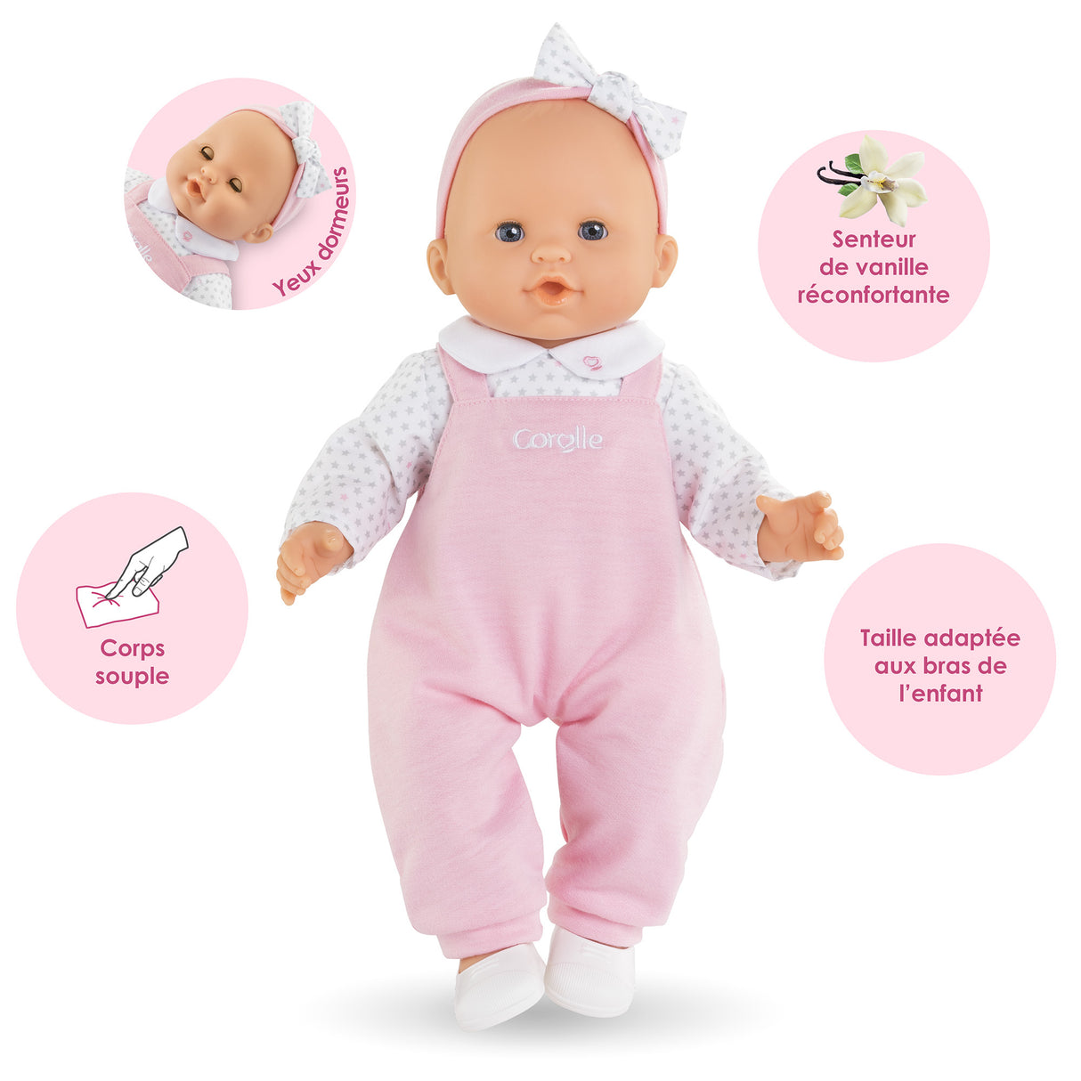 Grand poupon Lise - COROLLE - Mon Grand Poupon - 36cm - Des 2 ans