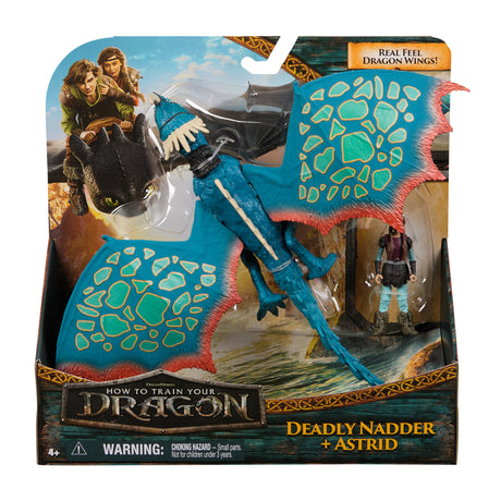SPIN MASTER PACK DRAGON ET VIKING 25 CM TEMPETE Dragons Movie