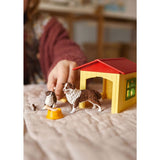Figurine Niche pour Chien , pour enfants des 3 ans, coffret, 18,8 x 8,2 x 14,7 cm - Schleich 42573 FARM WORLD
