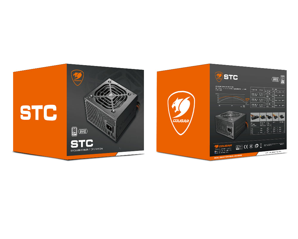 Alimentation ATX Cougar STC - 550W (Noir)