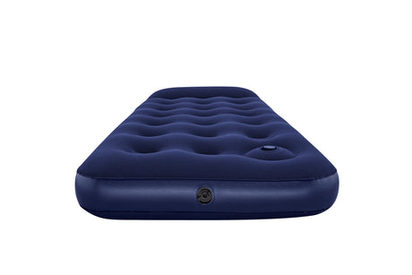 Matelas gonflable camping - BESTWAY - 1 place -185x76x22 cm avec pompe a pied intégrée