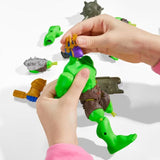 MixMashers Hulk Deluxe, figurine 12 cm personnalisable a mélanger et combiner avec accessoires, Marvel, des 4 ans