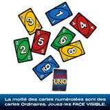 UNO Liar's - Jeu de cartes pour adultes, enfants, familles - Jeu d'astuce et de bluff - Mattel Games - JLH43 - 7 ans et +