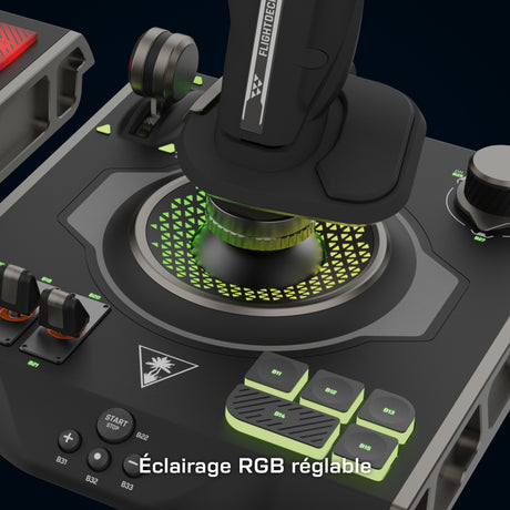 Systeme de simulation HOTAS premium - TURTLE BEACH - VelocityOne™ Flightdeck - Pour PC Windows 10 et 11