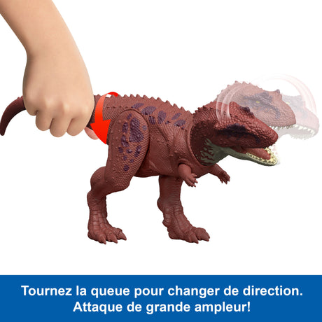 Jurassic World - Figurine articulée Aucasaurus Rugissement féroce - Son - Jurassic World - JGB88