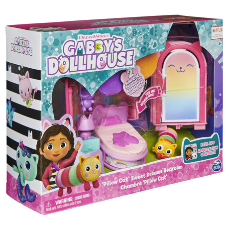 Gabby et la Maison magique - Playset Deluxe la Chambre de Polochat - 1 figurine + accessoires