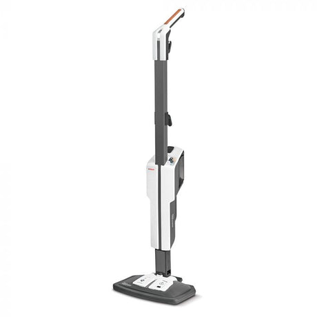 POLTI VAPORETTO SV660 STYLE - Balai vapeur 2-en-1 - Tout sol - 1500 W - 0,5 L - Câble 6 m - Gris / Blanc