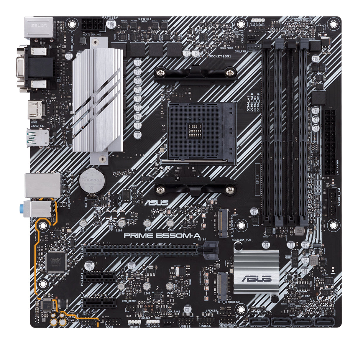 Carte Mère Asus Prime B550M-A (AM4) Micro ATX