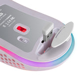 Souris sans fil Gamer Mars Gaming MMW3 RGB (Blanc)