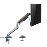 Support écran é fixer Tooq DB4032TNR 17"-32" (9kg max) (Gris)