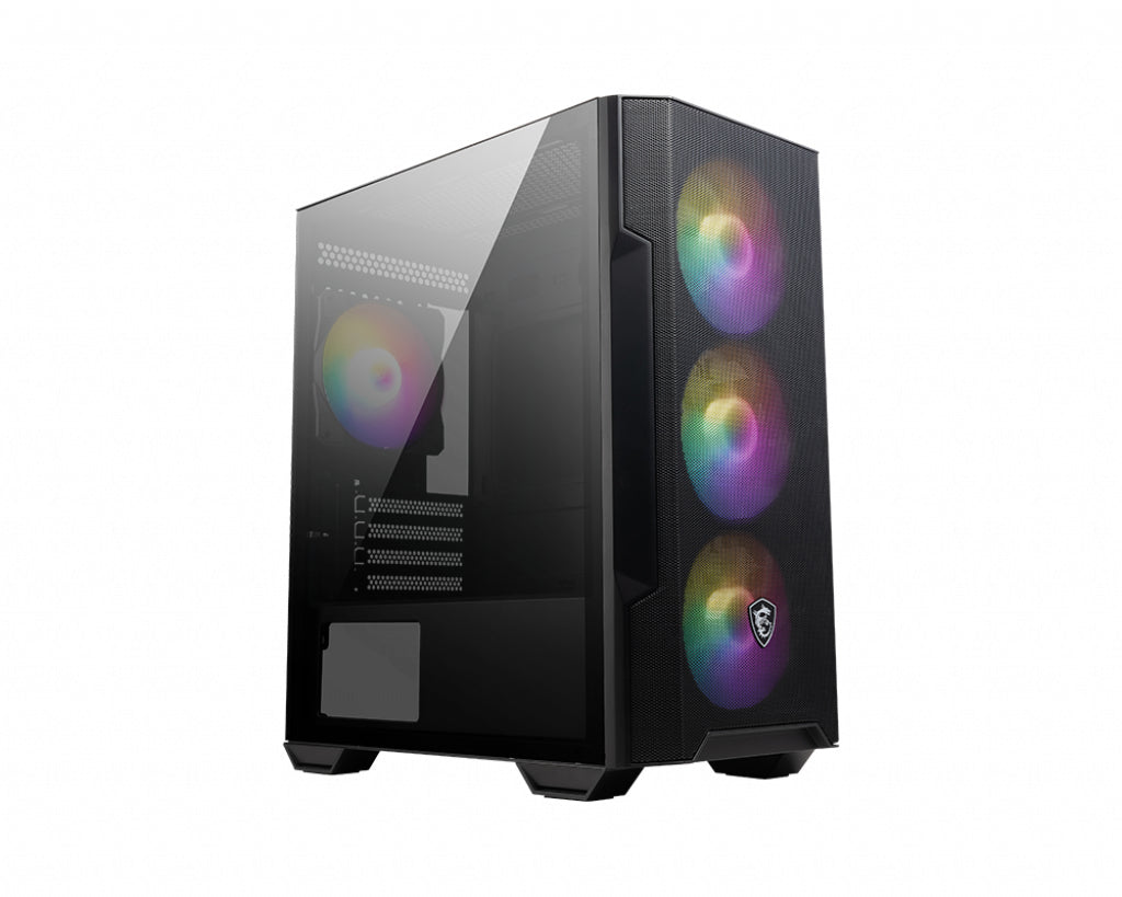 Boîtier PC gaming - MSI - MAG Forge M100R - Moyen Tour - Noir