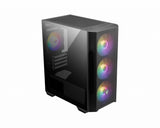Boîtier PC gaming - MSI - MAG Forge M100R - Moyen Tour - Noir
