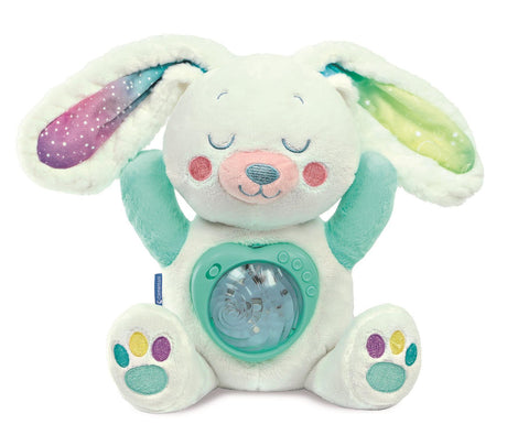 CLEMENTONI - Mon Lapin Polaire - Projecteur d'Aurores Boréales