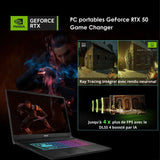 PC Portable Gamer - MSI Katana 15 HX B14WGK-818XFR - FreeDOS - 15.6 FHD 144 Hz - i7 14650HX - RTX5070 - 32Go DDR5 - 512Go SSD