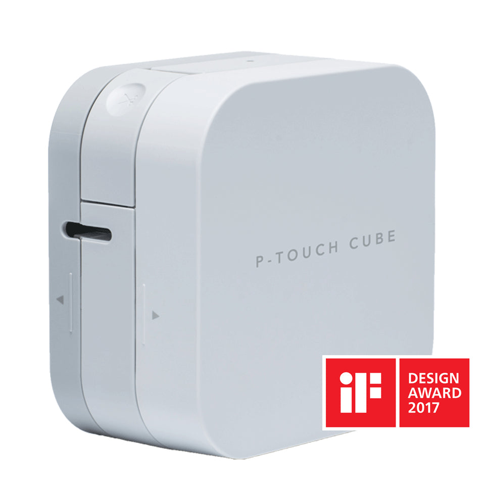 Etiqueteuse compacte - BROTHER - PT-P300BT - P-Touch Cube - Connectable aux smartphones et tablettes
