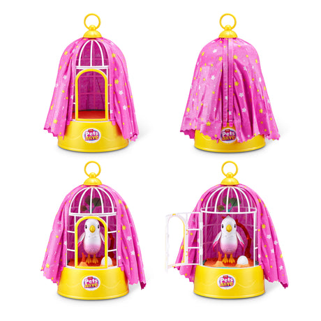 Oiseau interactif - PETS ALIVE - Polly Magic Bird - Réagit au toucher - Chante et bouge - a partir de 3 ans