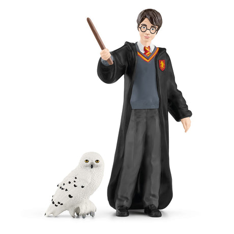 Figurine Harry et Hedwige, Harry Potter, pour enfants des 6 ans, Schleich 42633 Harry Potter, Univers WIZARDING WORLD