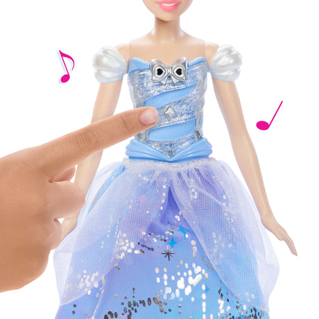 Disney Princess - Poupée Cendrillon et sa Robe Enchantée - Disney Princess - JBF94