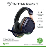 Casque gaming sans fil - Turtle Beach Stealth™ 700X (Gen3) - Cobalt - Xbox, PS5, PS4, PC, mobile, 60mm, Bluetooth, 80h