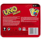 Mattel Games - Uno Deluxe - Jeu de Cartes Famille - 7 ans et + K0888