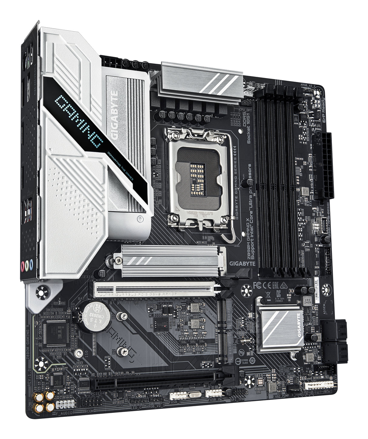 Carte mere - GIGABYTE - Z890M GAMING X - Socket 1851 - DDR5 SDRAM - M.2 PCIe 5.0